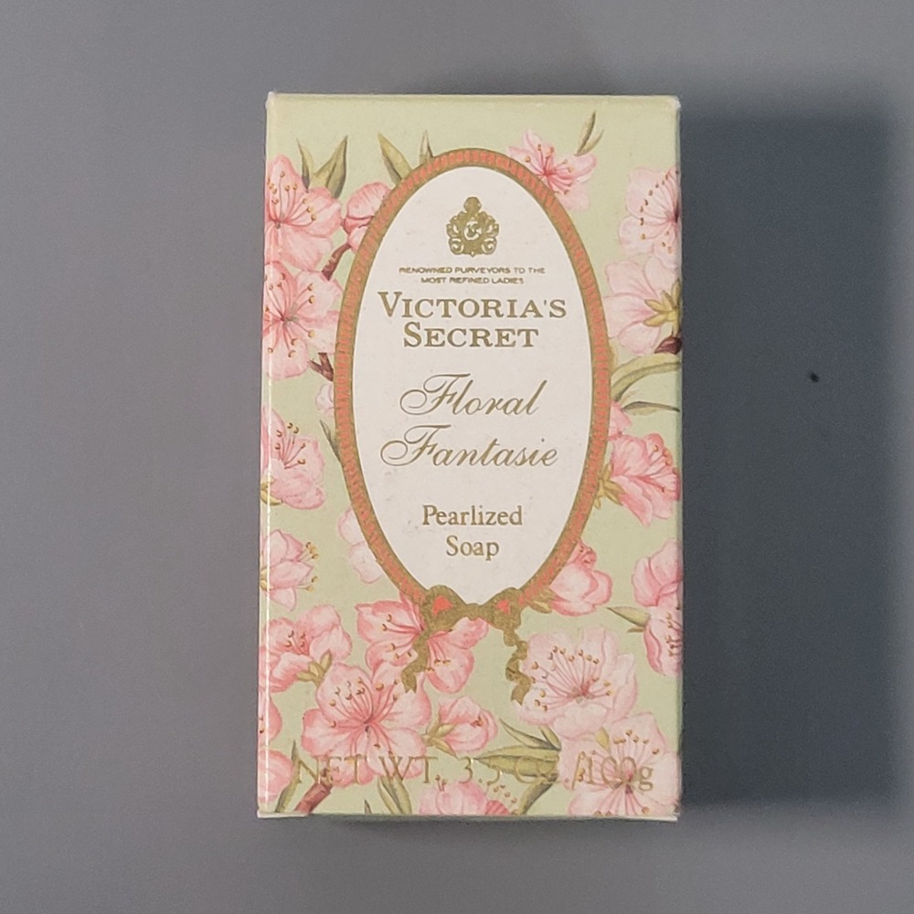Victoria's Secret Floral Fantasie Pearlized Soap 3.5 Oz Discontinued New In Box